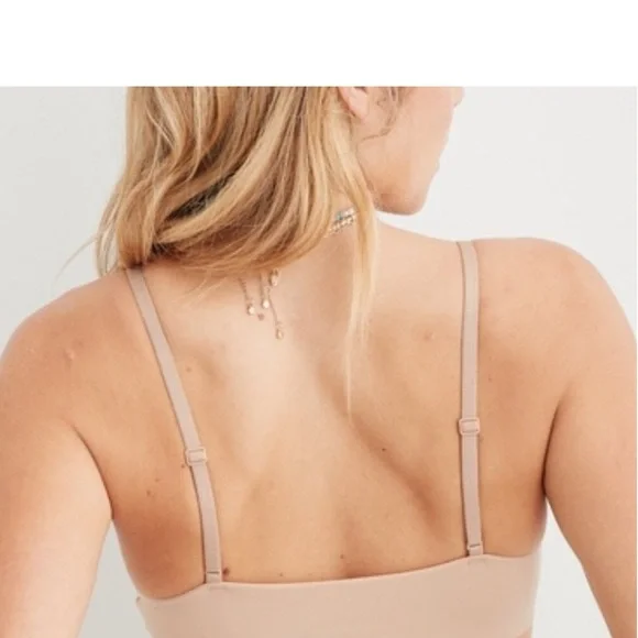 aerie smoothez  Nude Bralette - Picture 3 of 8